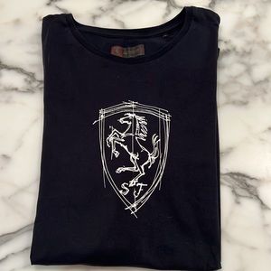 Mens short sleeve Ferrari shirt